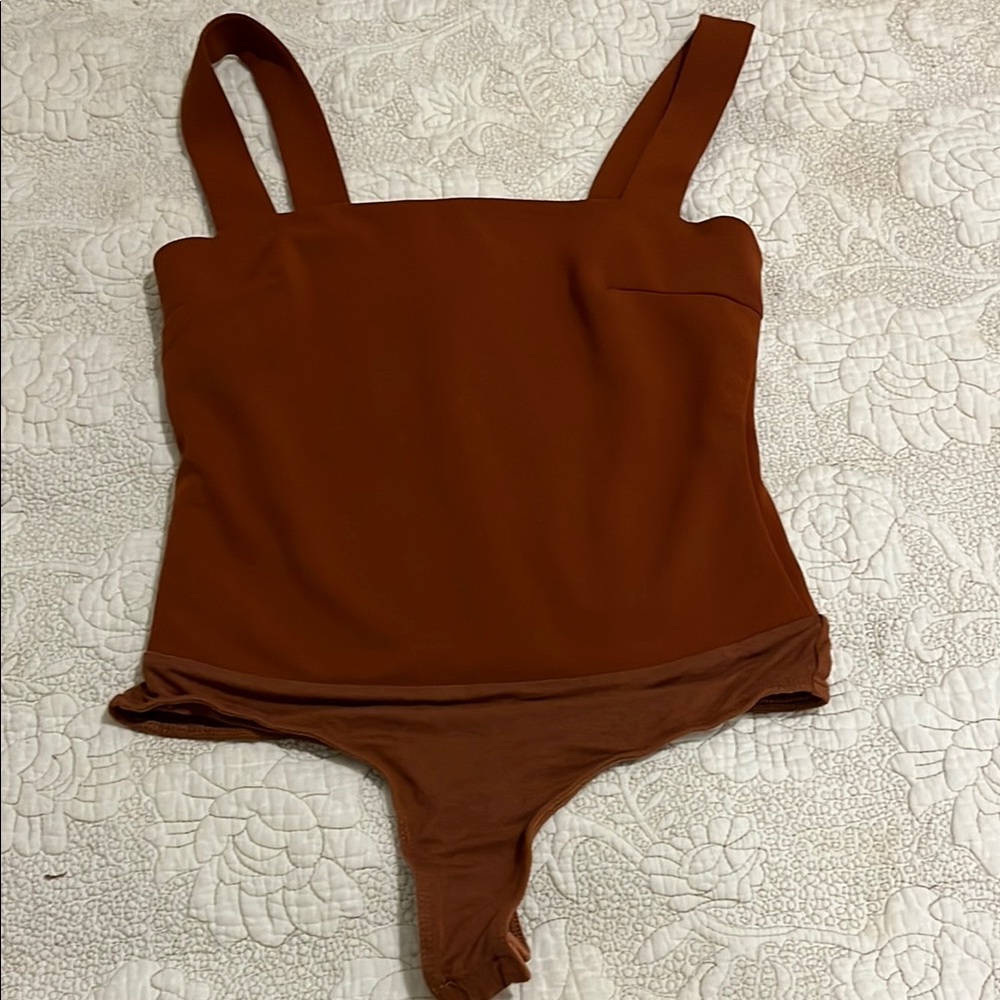 Lulu's Rust Bodysuit